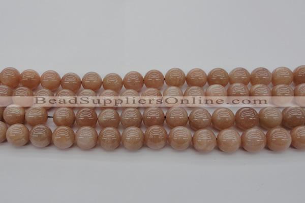 CMS934 15.5 inches 12mm round A grade moonstone gemstone beads