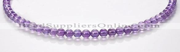 CNA10 6mm round A+ grade natural amethyst quartz beads Wholesale