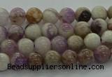 CNA1001 15.5 inches 6mm round dogtooth amethyst beads wholesale