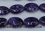 CNA276 15.5 inches 13*18mm oval natural amethyst beads wholesale