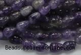 CNA32 15.5 inches 6*9mm teardrop grade A natural amethyst beads