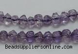 CNA39 15.5 inches 6*9mm pig-shaped grade A natural amethyst beads