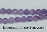 CNA400 15.5 inches 4mm round natural lavender amethyst beads