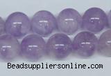 CNA405 15.5 inches 16mm round natural lavender amethyst beads