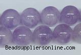 CNA406 15.5 inches 18mm round natural lavender amethyst beads