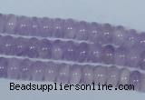 CNA407 15.5 inches 3*6mm rondelle natural lavender amethyst beads