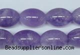 CNA414 15.5 inches 13*18mm rice natural lavender amethyst beads