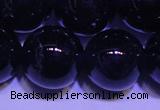 CNA566 15.5 inches 16mm round AA grade natural dark amethyst beads