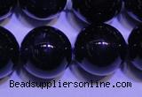 CNA574 15.5 inches 12mm round AAA grade natural dark amethyst beads