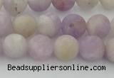 CNA672 15.5 inches 8mm round matte lavender amethyst beads