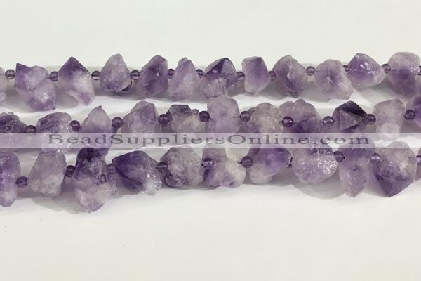 CNA696 15.5 inches 16mm - 20mm 

faceted nuggets lavender amethyst beads