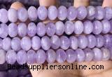 CNA783 15.5 inches 8*12mm rondelle lavender amethyst beads