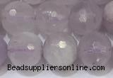 CNA791 15.5 inches 10mmm faceted round lavender amethyst beads