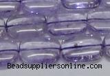 CNA851 15.5 inches 12*16mm rectangle natural light amethyst beads