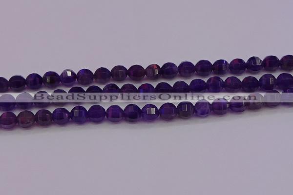 CNA932 15.5 inches 8mm pumpkin amethyst gemstone beads