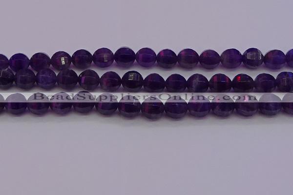 CNA934 15.5 inches 12mm pumpkin amethyst gemstone beads