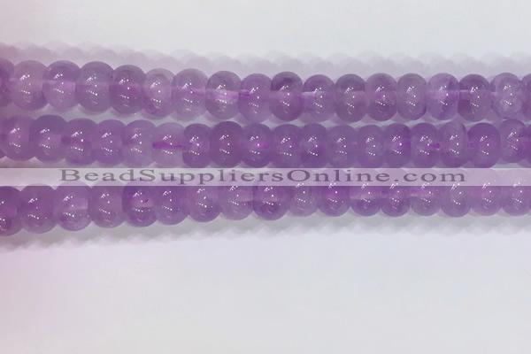 CNA969 15.5 inches 5*8mm faceted rondelle lavender amethyst beads