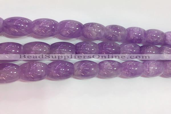 CNA979 15.5 inches 15*20mm drum natural lavender amethyst beads