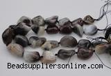 CNG1097 15.5 inches 18*25mm - 25*35mm nuggets botswana agate beads