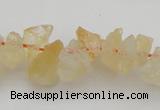 CNG1118 15.5 inches 8*12mm - 13*18mm nuggets citrine gemstone beads