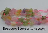 CNG1167 15.5 inches 15*25mm - 25*30mm nuggets mixed quartz beads