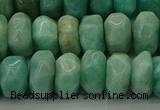 CNG1183 15.5 inches 6*14mm - 8*14mm nuggets amazonite beads