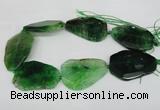 CNG1215 15.5 inches 35*40mm - 40*55mm freeform agate beads