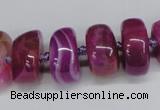 CNG1448 15.5 inches 10*14mm - 12*20mm nuggets agate gemstone beads