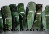 CNG1466 15.5 inches 12*35mm nuggets agate gemstone beads