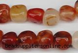 CNG16 15.5 inches 11*12mm nuggets agate gemstone beads