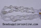 CNG1700 15.5 inches 15*20mm - 18*35mm nuggets white crystal beads