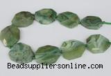 CNG2148 15.5 inches 30*40mm - 35*45mm freeform agate gemstone beads