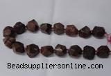 CNG2185 15.5 inches 13*18mm - 15*20mm faceted nuggets agate beads