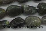 CNG230 15.5 inches 15*20mm nuggets labradorite gemstone beads