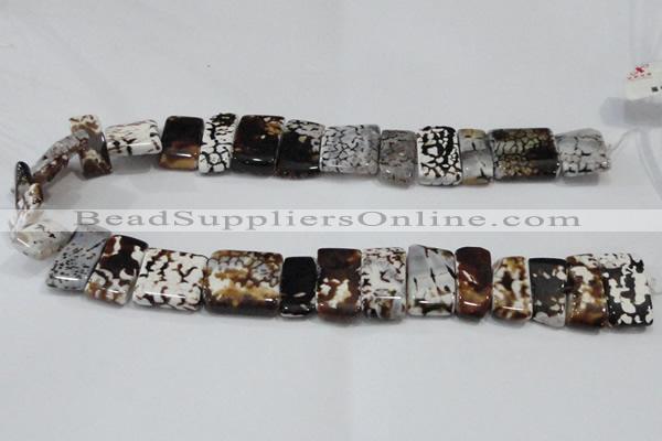 CNG2526 15.5 inches 10*20mm - 20*25mm freeform agate beads