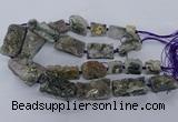 CNG2632 15.5 inches 18*25mm - 20*40mm freeform druzy amethyst beads