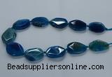 CNG2639 15.5 inches 22*30mm - 25*35mm freeform agate beads