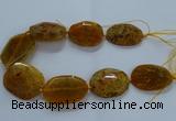 CNG2647 15.5 inches 30*38mm - 40*50mm freeform agate beads