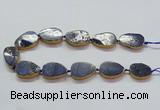 CNG2725 15.5 inches 18*28mm - 20*30mm freeform lapis lazuli beads