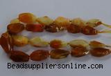 CNG2731 15.5 inches 15*30mm - 20*40mm nuggets agate beads