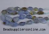 CNG2835 15.5 inches 12*16mm - 22*35mm nuggets blue lace agate beads