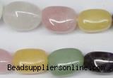 CNG30 15.5 inches 12*17mm nuggets mixed gemstone beads