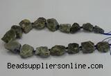 CNG3008 15.5 inches 15*20mm - 22*30mm nuggets labradorite beads