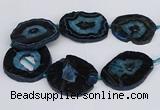 CNG3135 15.5 inches 30*35mm - 35*45mm freeform druzy agate beads