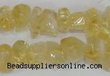 CNG314 15.5 inches 10*14mm nuggets citrine gemstone beads wholesale