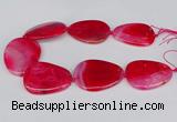 CNG3351 15.5 inches 40*50mm - 45*60mm freeform agate beads