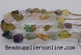 CNG3428 15.5 inches 15*20mm - 20*30mm nuggets mixed quartz beads