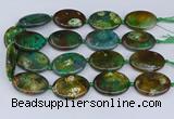 CNG3454 15.5 inches 30*40mm oval dragon veins agate beads