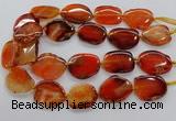 CNG3514 15.5 inches 20*25mm - 25*35mm freeform agate slab beads