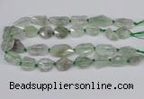 CNG3534 15.5 inches 15*20mm - 20*30mm freeform green quartz beads